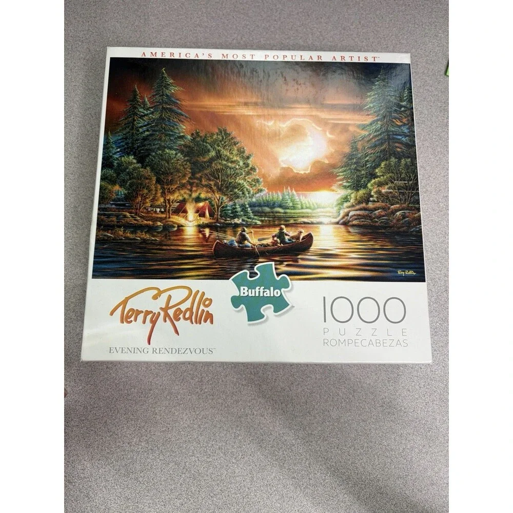 Buffalo Games Terry Redlin: Evening Rendezvous 1000 Piece Jigsaw Puzzle NEW